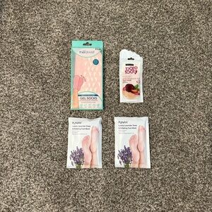 Therawell Gel Socks and Foot Care Set